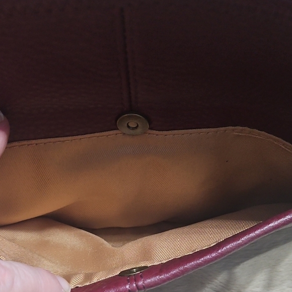 The Sak Plum Leather Shoulder Bag - Picture 8 of 16